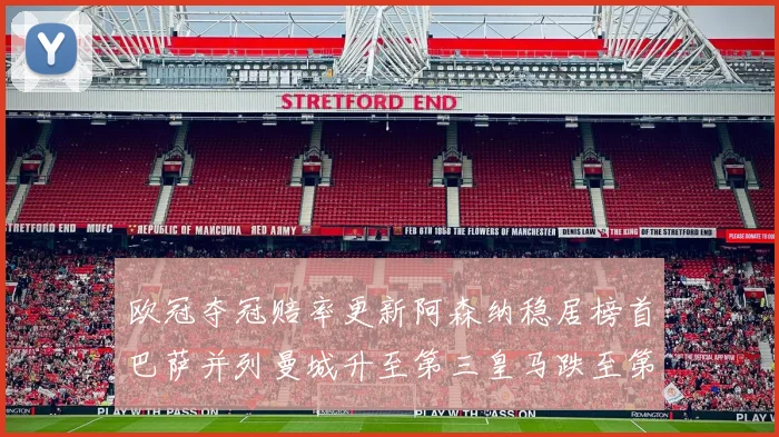 欧冠夺冠赔率更新阿森纳稳居榜首巴萨并列曼城升至第三皇马跌至第七